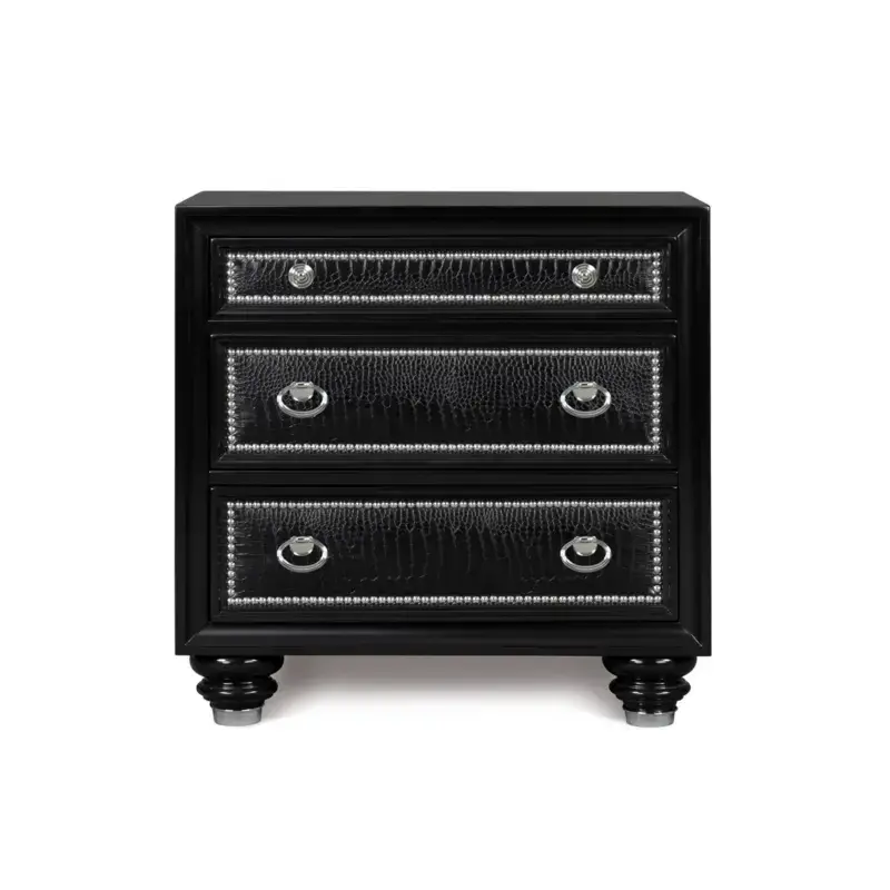 B2229-01 Magnussen Home Furniture Onyx Bedroom Furniture Nightstand