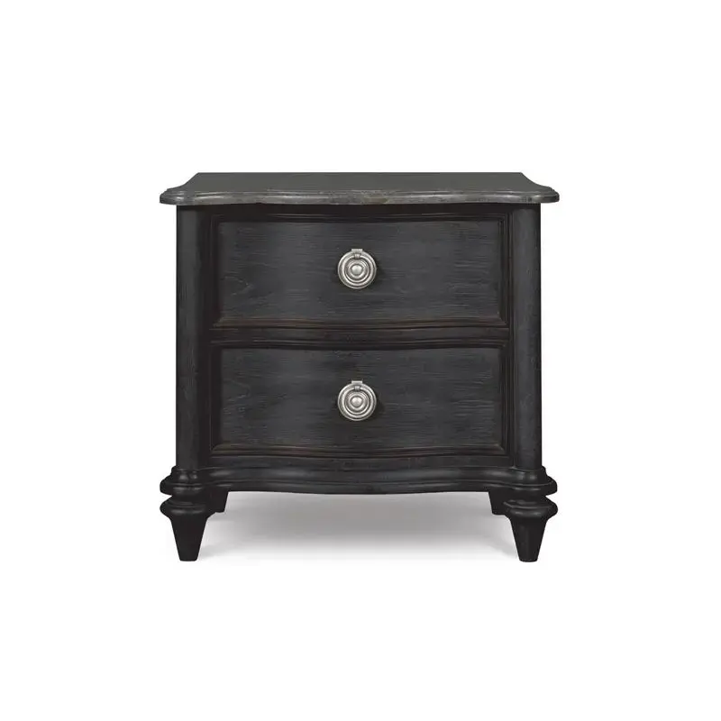 B234301 Magnussen Home Furniture Stone Top Drawer Nightstand