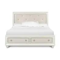 B2344-50h-st Magnussen Home Furniture Diamond Bedroom Furniture Bed