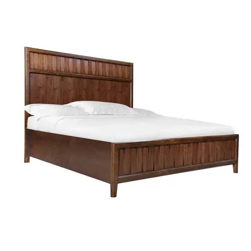 B2566-60h Magnussen Home Furniture Emken Eastern King Island Bed