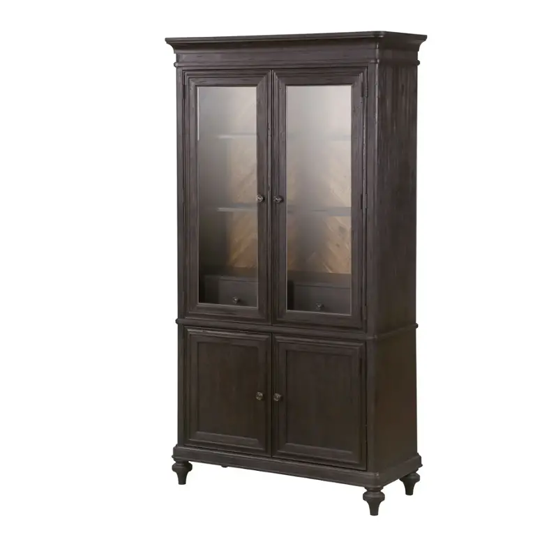 D2588-07t Magnussen Home Furniture Barnhardt Dining Room Furniture Curio