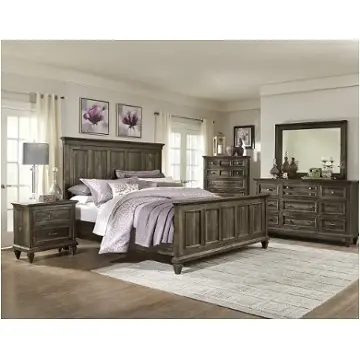 B2590-64h Magnussen Home Furniture Calistoga Bedroom Furniture Bed