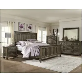 B2590-64h Magnussen Home Furniture Calistoga Bedroom Furniture Bed
