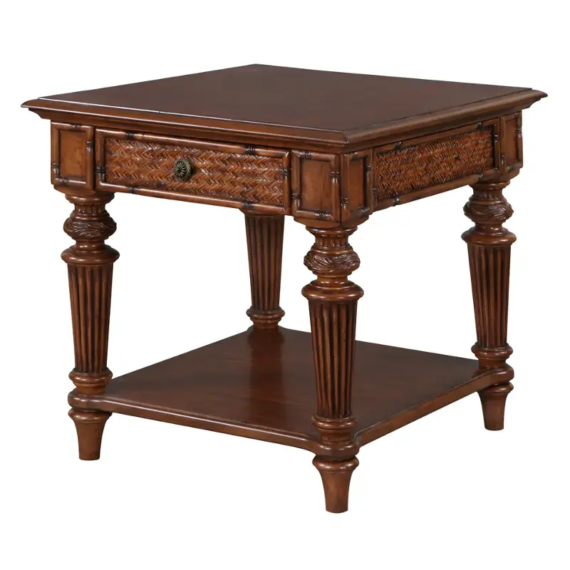 T2595-03 Magnussen Home Furniture Antilles Living Room Furniture End Table
