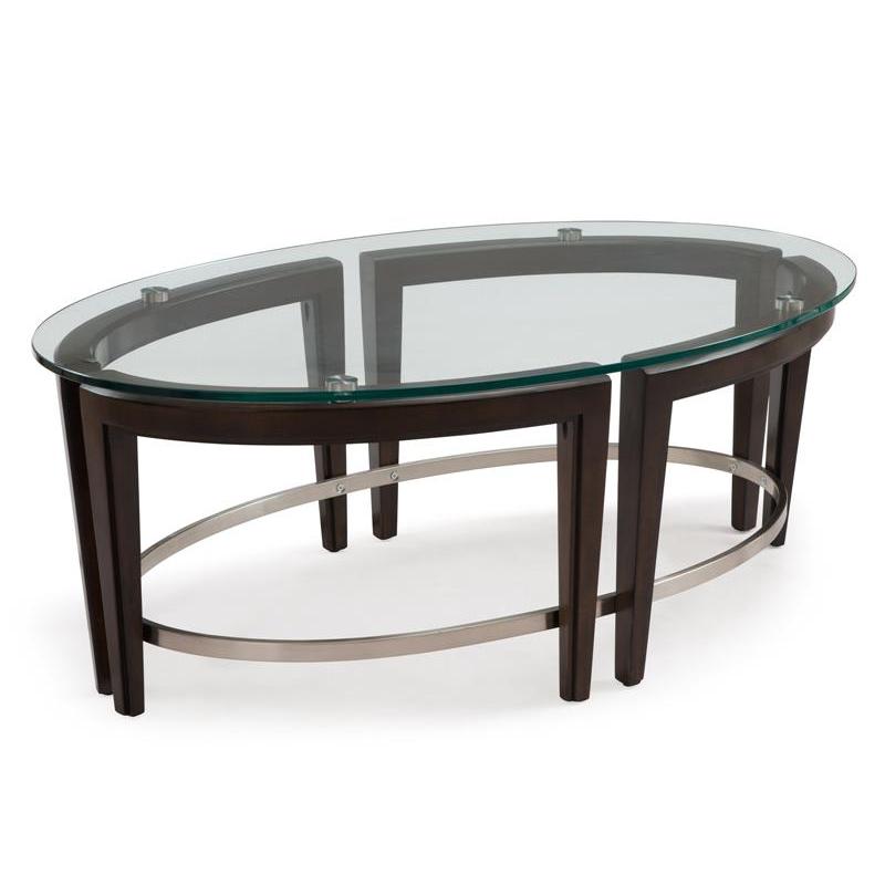 T3110 47t Magnussen Home Furniture Carmen Oval Cocktail Table