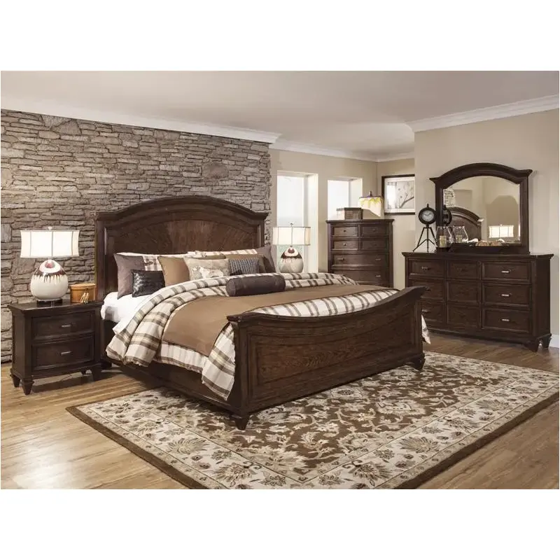 B3033-55h Magnussen Home Furniture Halton Park Bedroom Furniture Bed