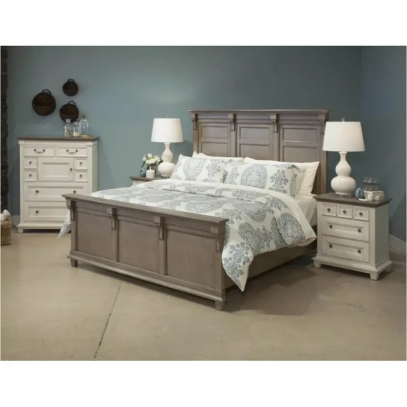 B3557-64hg-ck Magnussen Home Furniture Hampton Bay Bedroom Furniture Bed