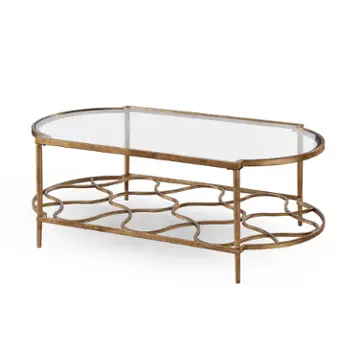 T4038-43 Magnussen Home Furniture Bancroft Living Room Furniture Cocktail Table