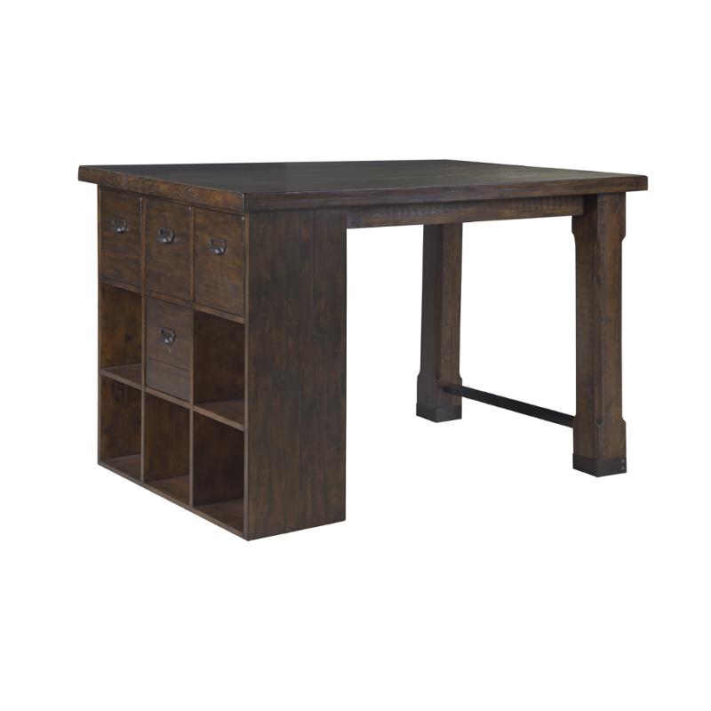 H3561 06t Magnussen Home Furniture Pine, Countertop Height Office Desk