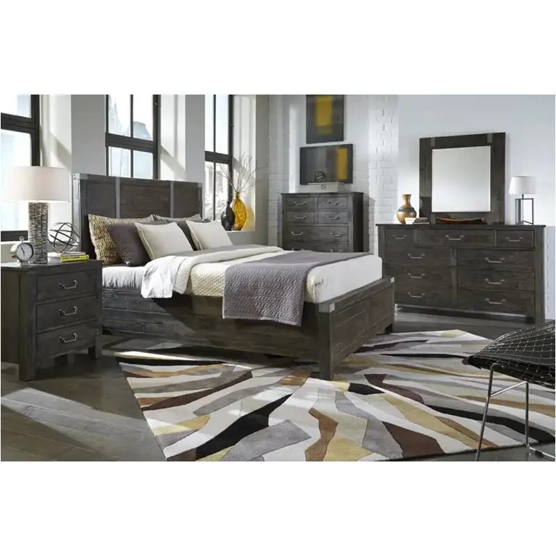 B3804-54h Magnussen Home Furniture Abington Bedroom Furniture Bed