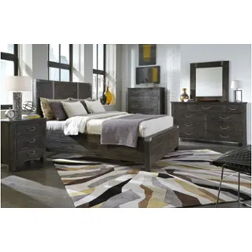B3804-54h Magnussen Home Furniture Abington Bedroom Furniture Bed
