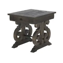 T2491-03 Magnussen Home Furniture Bellamy Living Room Furniture End Table