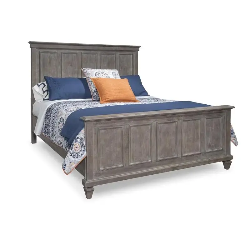 B4352-54h Magnussen Home Furniture Lancaster Queen Panel Bed