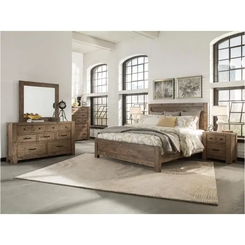 B4208-54h Magnussen Home Furniture Griffith Bedroom Furniture Bed