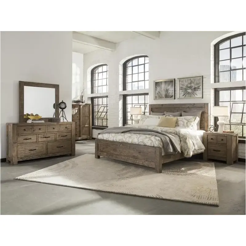 B4208-64h Magnussen Home Furniture Griffith King Panel Bed