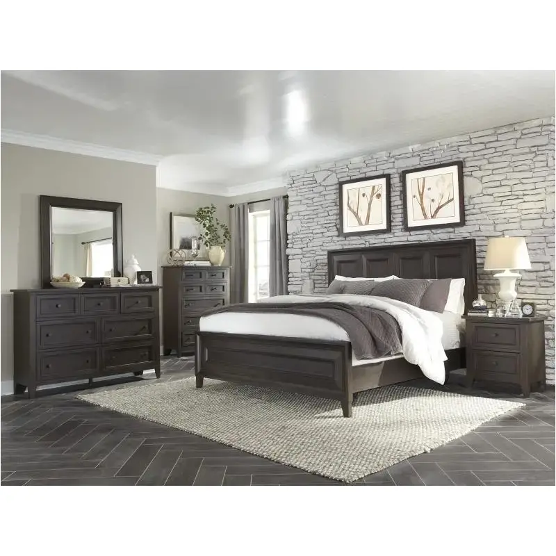 B4072-64h Magnussen Home Furniture Murray Hill Bedroom Furniture Bed
