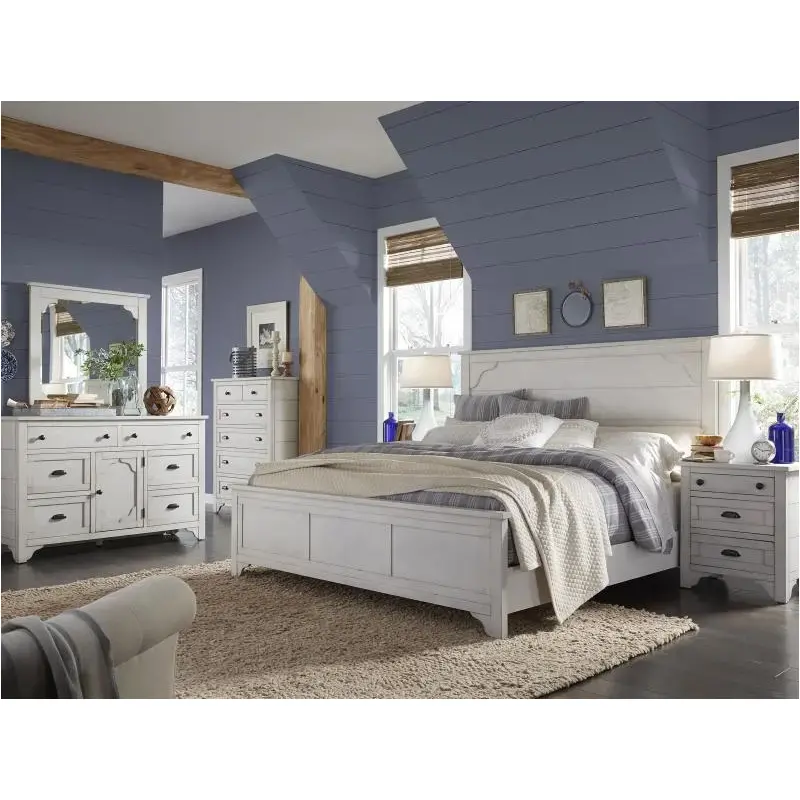 B4124-54h Magnussen Home Furniture Coventry Lane Queen Panel Bed