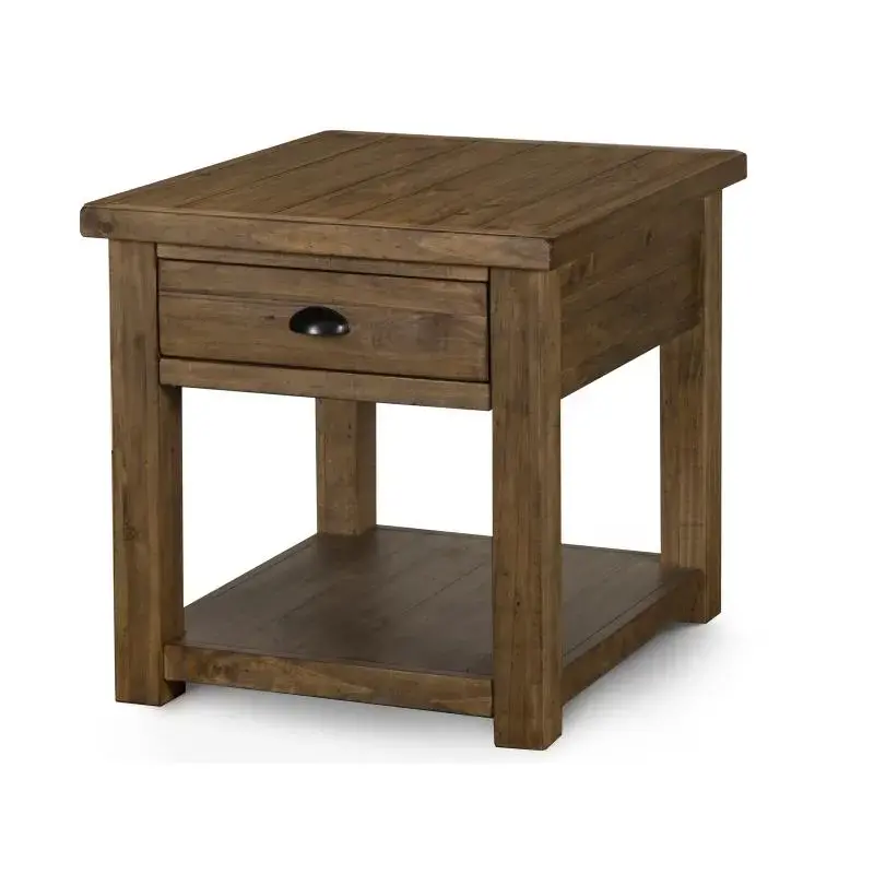 T4481-03 Magnussen Home Furniture Stratton Living Room Furniture End Table