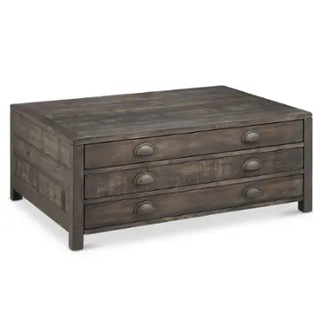 T4531-43 Magnussen Home Furniture Vernon Living Room Furniture Cocktail Table