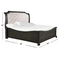 B2491-53h Magnussen Home Furniture Bellamy Bedroom Furniture Bed