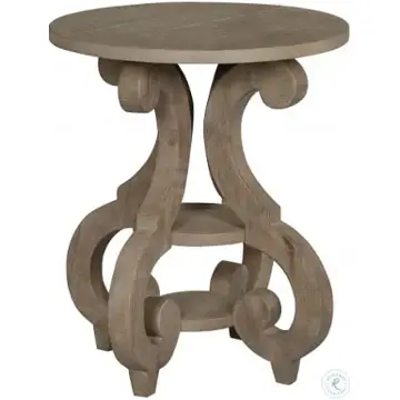 T4646-35 Magnussen Home Furniture Tinley Park Living Room Furniture Accent Table