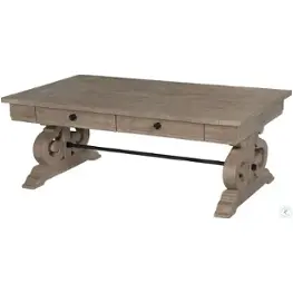 T4646-43 Magnussen Home Furniture Tinley Park Living Room Furniture Cocktail Table