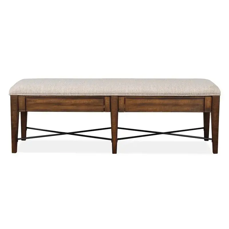 D4398-68 Magnussen Home Furniture Bay Creek Dining Room Furniture Benche