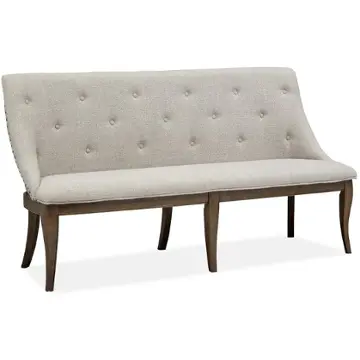 D5011-78 Magnussen Home Furniture Roxbury Manor Dining Room Furniture Benche