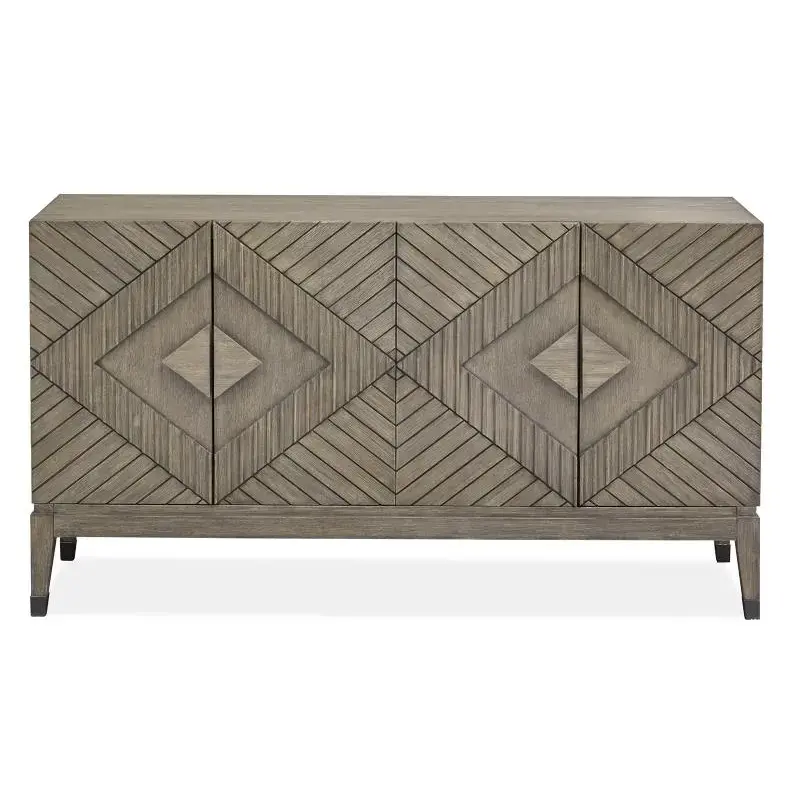 A6060-18 Magnussen Home Furniture Mosaic Home Entertainment Furniture Tv Console