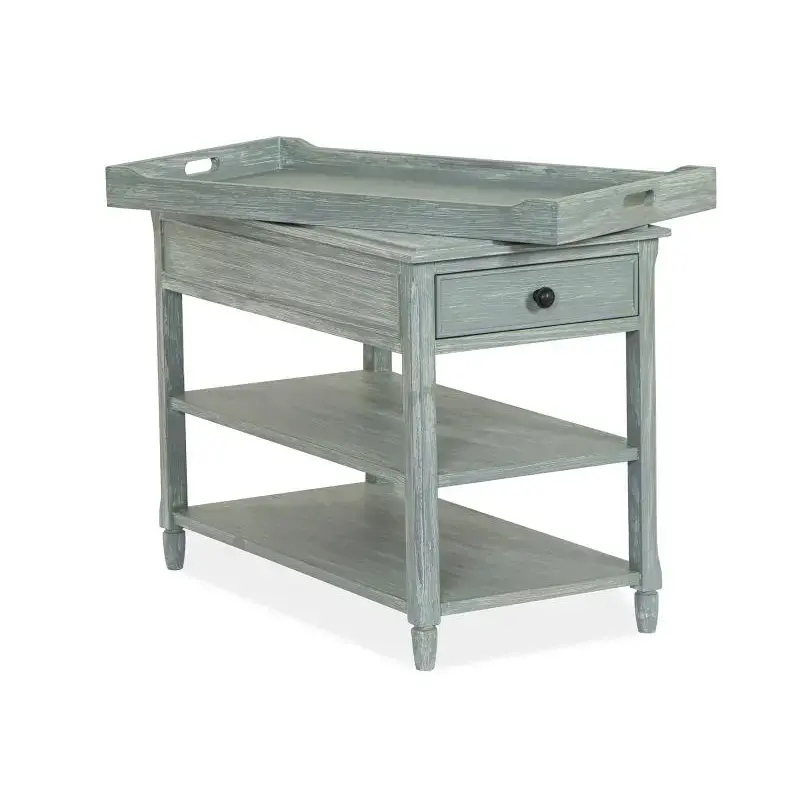 A6087-11bl Magnussen Home Furniture Mosaic Living Room Furniture End Table