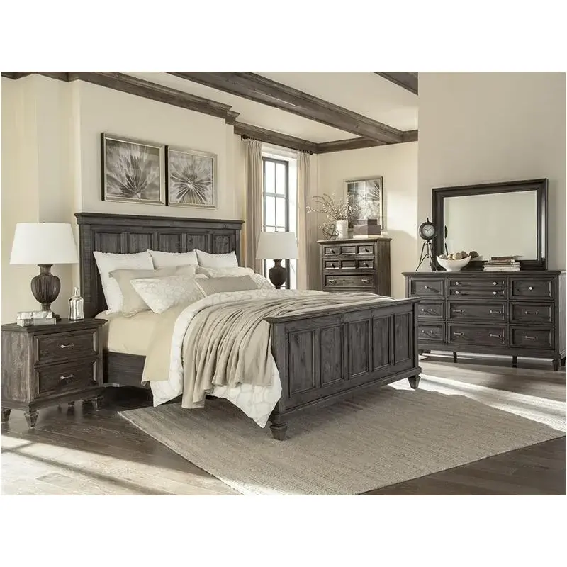 B2590-65h Magnussen Home Furniture Calistoga Bedroom Furniture Bed