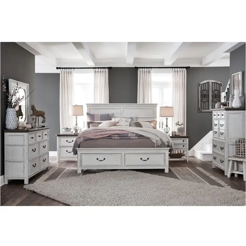 B4353-64h-st Magnussen Home Furniture Bellevue Manor Bed