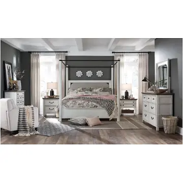 B4353-66h-ck Magnussen Home Furniture Bellevue Manor Bedroom Furniture Bed