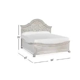 B4436-65h Magnussen Home Furniture Bronwyn Bedroom Furniture Bed