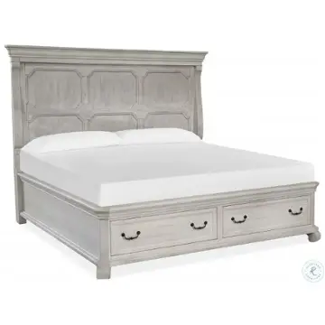 B4436-64h-ck-st Magnussen Home Furniture Bronwyn Bedroom Furniture Bed
