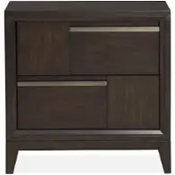 B4769-01 Magnussen Home Furniture Modern Geometry Bedroom Furniture Nightstand