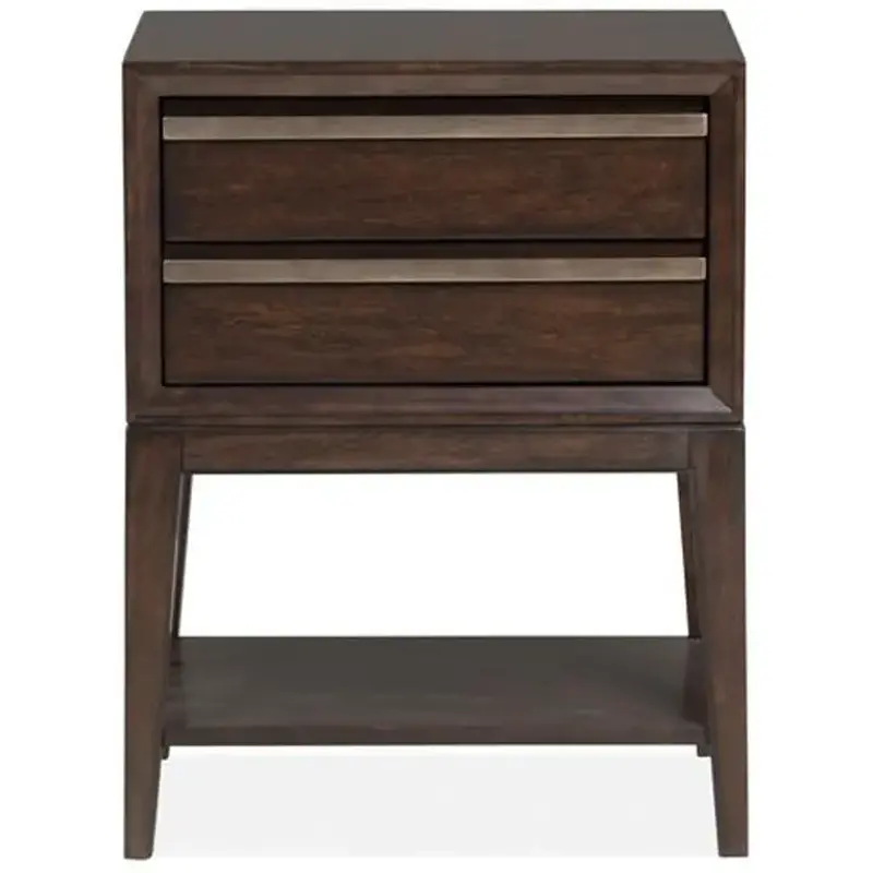 B4769-05 Magnussen Home Furniture Modern Geometry Open Nightstand