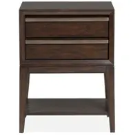 B4769-05 Magnussen Home Furniture Modern Geometry Bedroom Furniture Nightstand