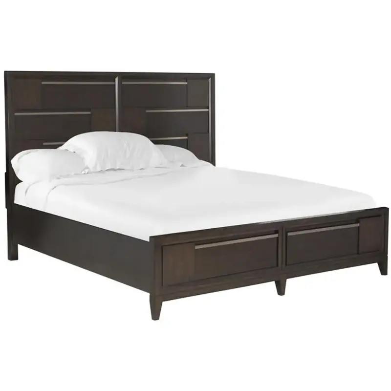 B4769-54h-st Magnussen Home Furniture Modern Geometry Bedroom Furniture Bed
