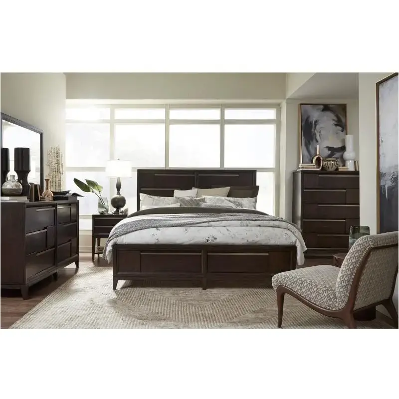 B4769-54h-st Magnussen Home Furniture Modern Geometry Bed