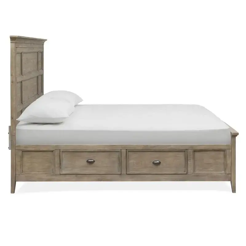 B4805-54h-st Magnussen Home Furniture Paxton Place Bedroom Furniture Bed