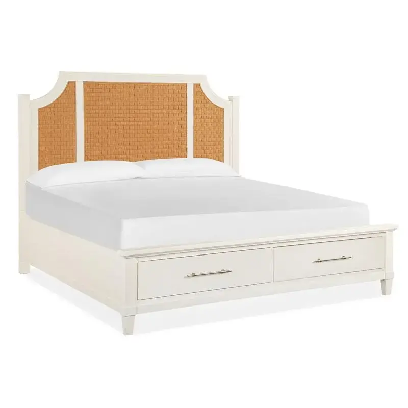 B5003-67h-ck-st Magnussen Home Furniture Lola Bay Bedroom Furniture Bed