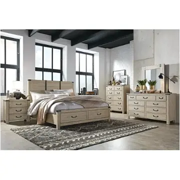 B5005-64h-ck-st Magnussen Home Furniture Radcliffe Bedroom Furniture Bed