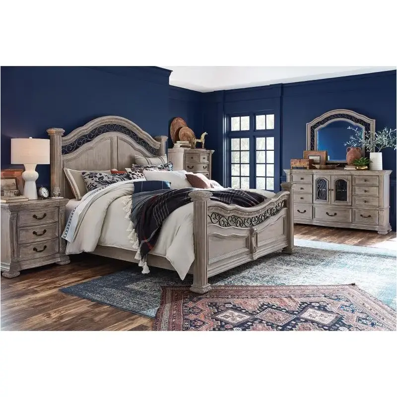 B5132-54h Magnussen Home Furniture Marisol Bedroom Furniture Bed