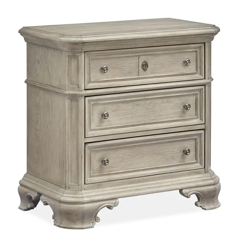 B5135-01 Magnussen Home Furniture Jocelyn Bedroom Furniture Nightstand