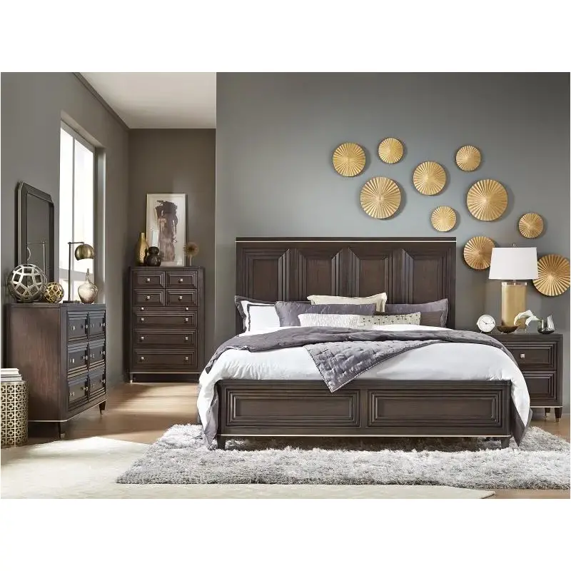 B5136-54h Magnussen Home Furniture Zephyr Bedroom Furniture Bed