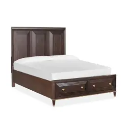B5136-54h-st Magnussen Home Furniture Zephyr Bedroom Furniture Bed