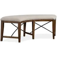 D4398-67 Magnussen Home Furniture Bay Creek Dining Room Furniture Benche