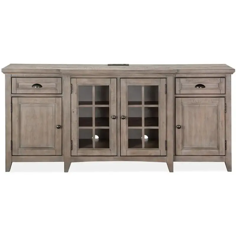 E4805-05 Magnussen Home Furniture Paxton Place Home Entertainment Furniture Tv Console