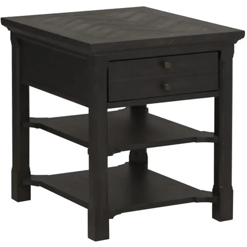 T4382-03 Magnussen Home Furniture Hudson Living Room Furniture End Table